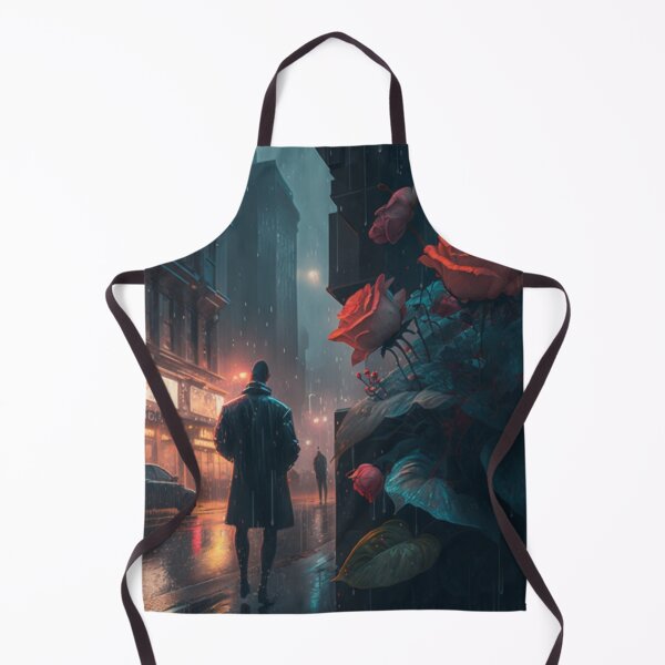 Item preview, Roses Blooming In a Cyberpunk designed and sold by products4urduke.