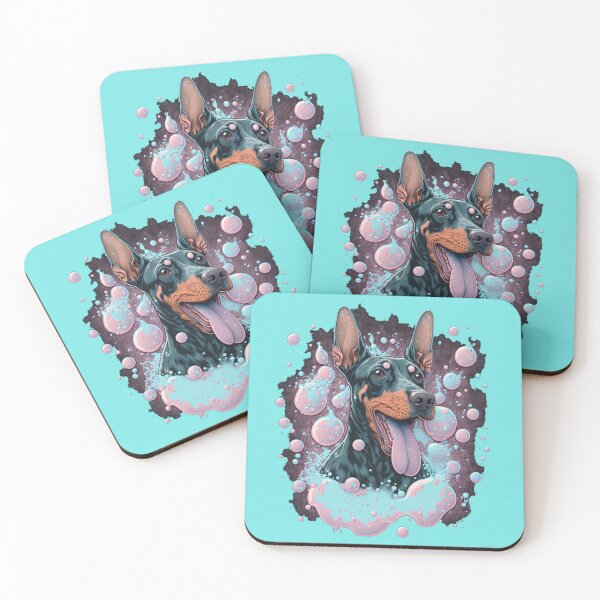 Item preview, Dopey Soapy Dobermann designed and sold by Expedition-AI.