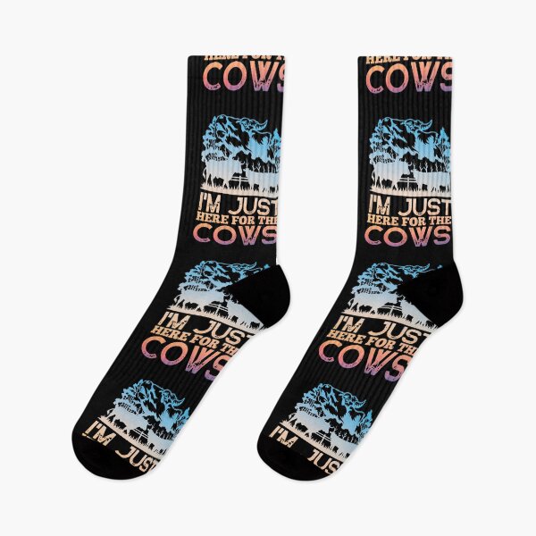 Item preview, I'm just here for the Cows - Sunrise version Cow lovers designed and sold by FarmsteadAcers.