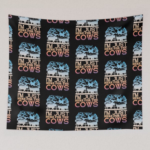Item preview, I'm just here for the Cows - Sunrise version Cow lovers designed and sold by FarmsteadAcers.