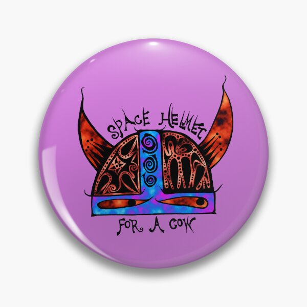 Item preview, A Cosmic Space Helmet for a Cow? designed and sold by rustmoon.