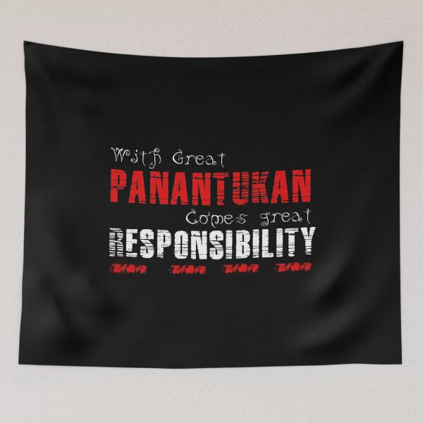 Item preview, With great Panantukan comes great responsibility designed and sold by MartialArtsNerd.