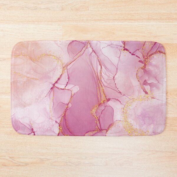 Item preview, Pink and Gold Abstract  designed and sold by Cordialpress.