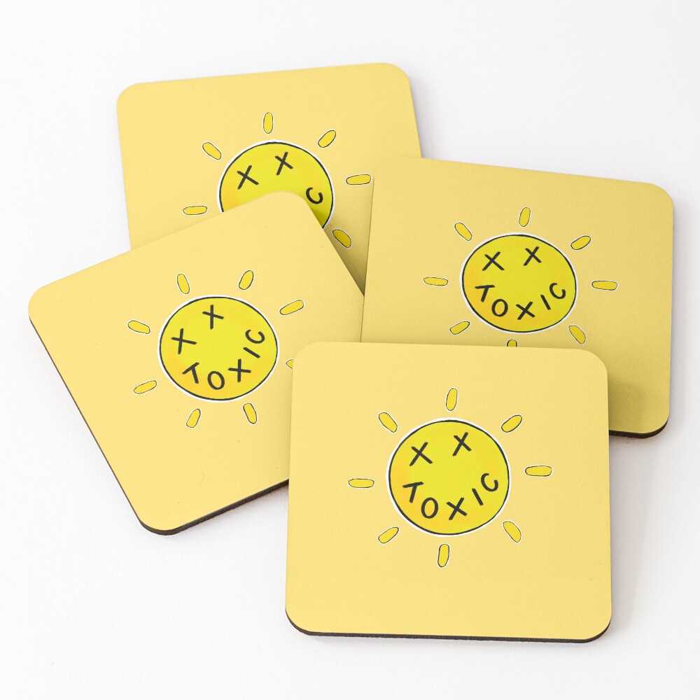 Item preview, Coasters (Set of 4) designed and sold by MiniCatastrophe.