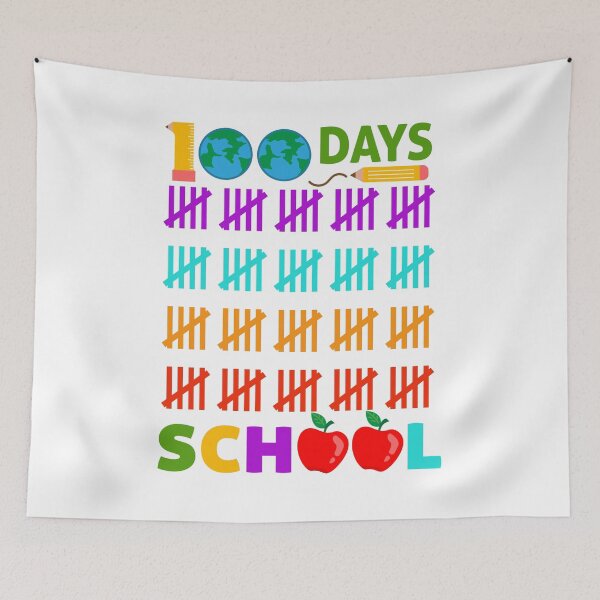 Item preview, Cute 100th Day Of School 100 Days Leopard Rainbow Boys Girls designed and sold by robenho ⭐⭐⭐⭐⭐.