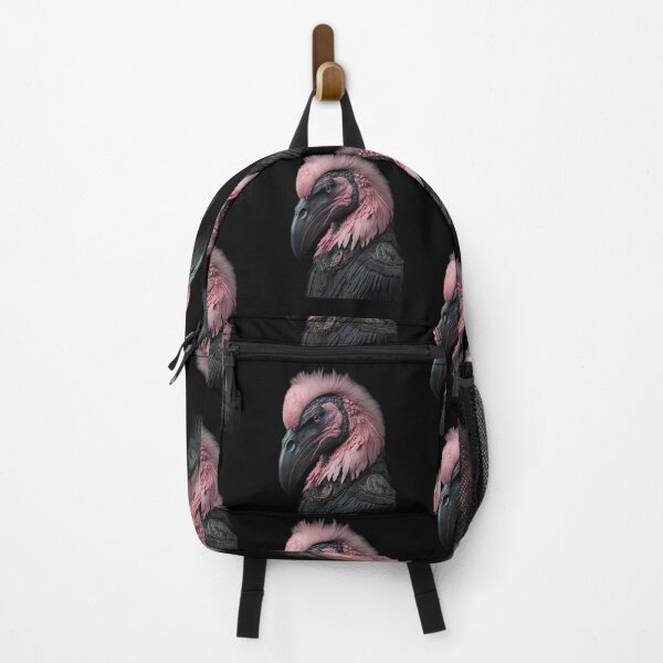 Item preview, Goth flamingo with pink hair designed and sold by Simone Davino.