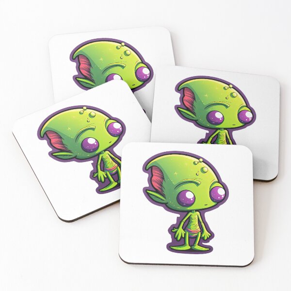 Item preview, Trippy Psychedelic Cartoon Alien designed and sold by snufflin-stan.