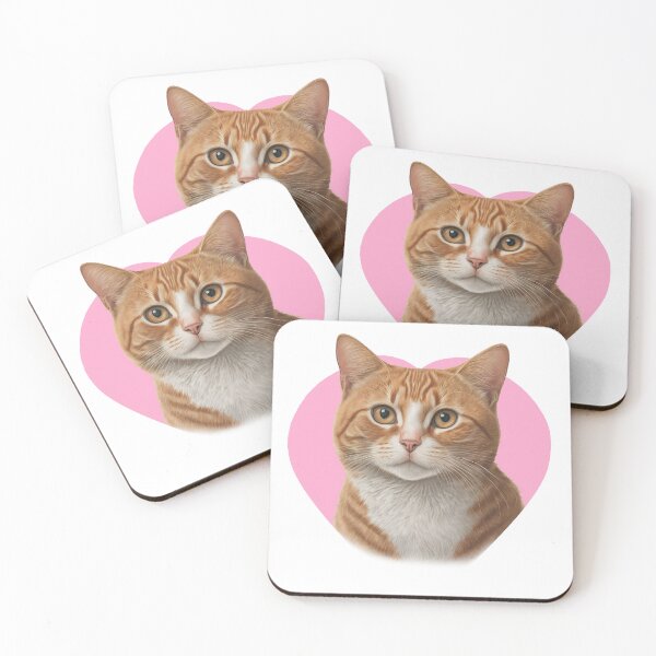 Item preview, Cute Ginger Tabby Cat designed and sold by ResistNormality.