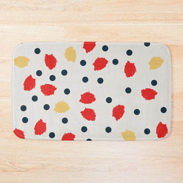 Item preview, Red, Gold, and Black Abstract Spots designed and sold by Gumblebee Design.