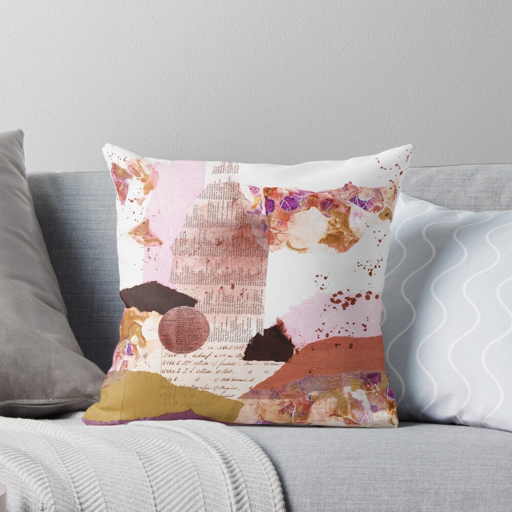 Item preview, Throw Pillow designed and sold by FloLaporte-ART.