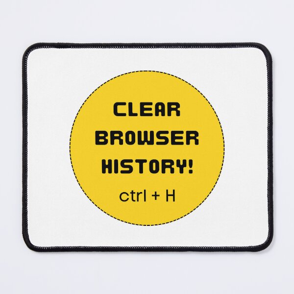Item preview, Clear Browser History! designed and sold by Camila Garcia.
