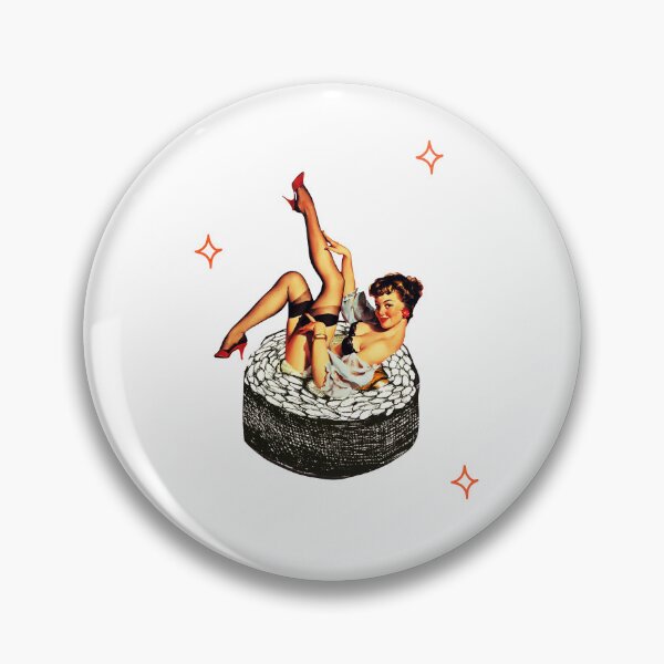 Item preview, Sushi pin up girl designed and sold by Vintage  Dream.