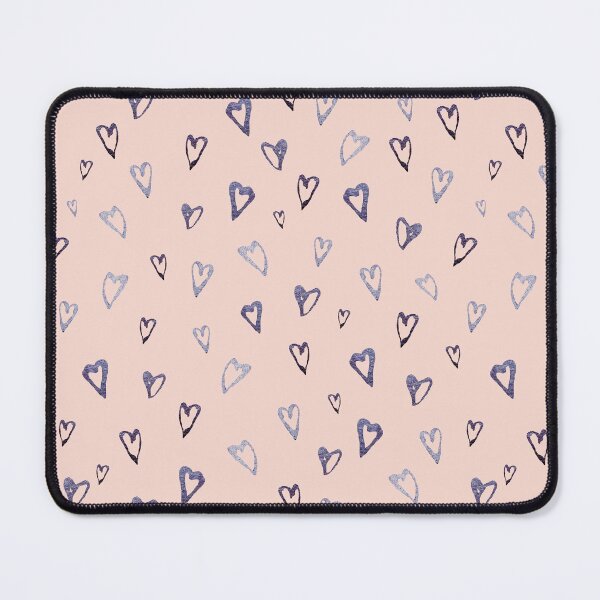 Item preview, Heart glitter cute seamless pattern purple sketch pink designed and sold by Yana Mustafina | Boho Soulful Designs.