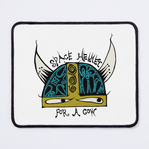 Item preview, A Blue Space Helmet for a Cow? designed and sold by rustmoon.