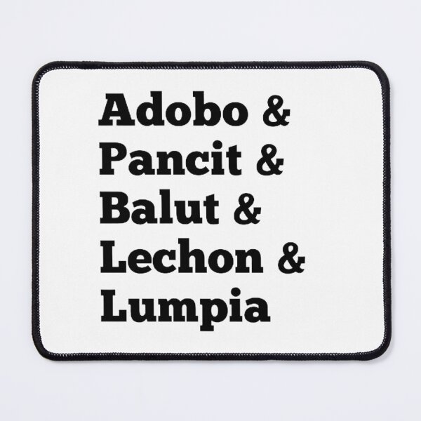 Item preview, Filipino Food- Adobo, Pancit, Balut, Lechon, and Lumpia designed and sold by pandagirlpro.