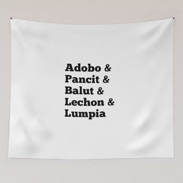 Item preview, Filipino Food- Adobo, Pancit, Balut, Lechon, and Lumpia designed and sold by pandagirlpro.