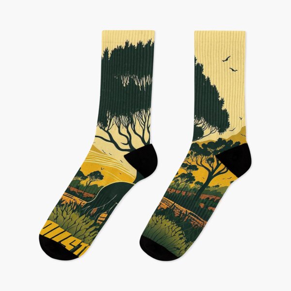 Item preview, Australian savannah landscape designed and sold by AreteSticker.