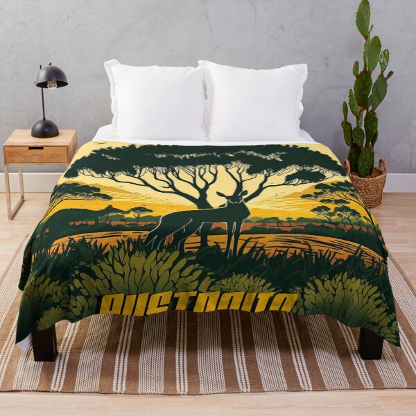 Item preview, Australian savannah landscape designed and sold by AreteSticker.