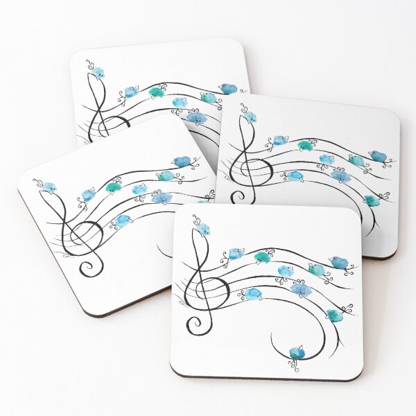 Item preview, Musical Birds designed and sold by ImagineMeraki.