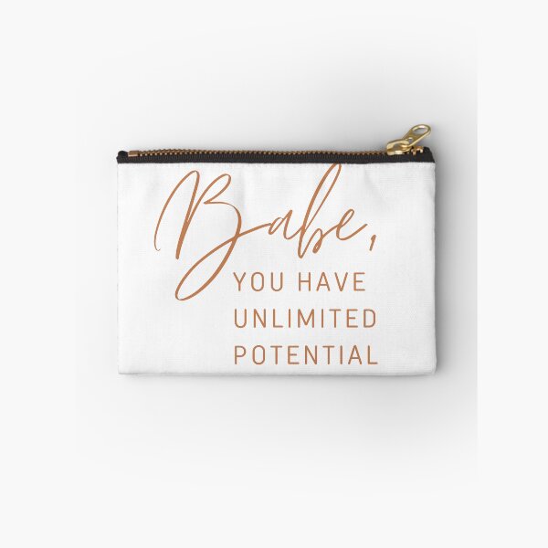 Item preview, Babe, you have unlimited potential designed and sold by successmom.