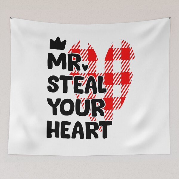 Item preview, Mr Steal Your Heart Boys Valentines Day Toddler designed and sold by iliasjeff.