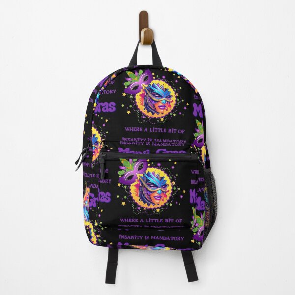 Item preview, Purple - where a little bit of insanity is mandatory - Mardi Gras designed and sold by ElLocoMus.