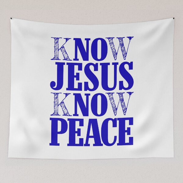 Item preview, Know Jesus Know Peace designed and sold by plushism.