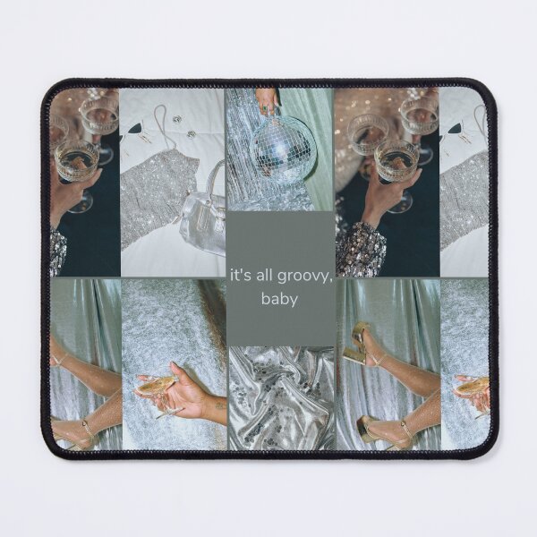 Item preview, Silver Disco Queen Groovy Print designed and sold by Femme Pastel Collective.