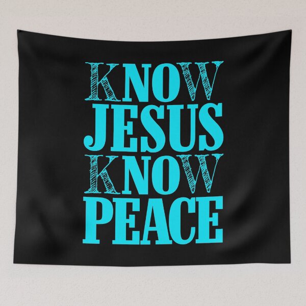 Item preview, Know Jesus Know Peace designed and sold by plushism.