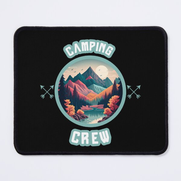 Item preview, Camping Crew Outdoor Sunset Summer Camp designed and sold by smartrocket.