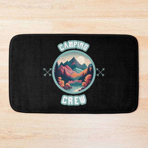 Item preview, Camping Crew Outdoor Sunset Summer Camp designed and sold by smartrocket.