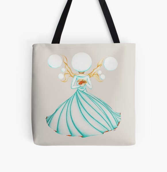 The Electricity Fairy All Over Print Tote Bag