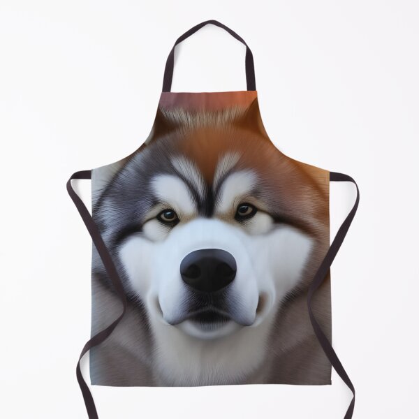 Item preview, Stunning Alaskan Malamute stood in sunset in dessert. Alaskan Malamute mamma, Alaskan Malamute mummy. designed and sold by Doggymadness.