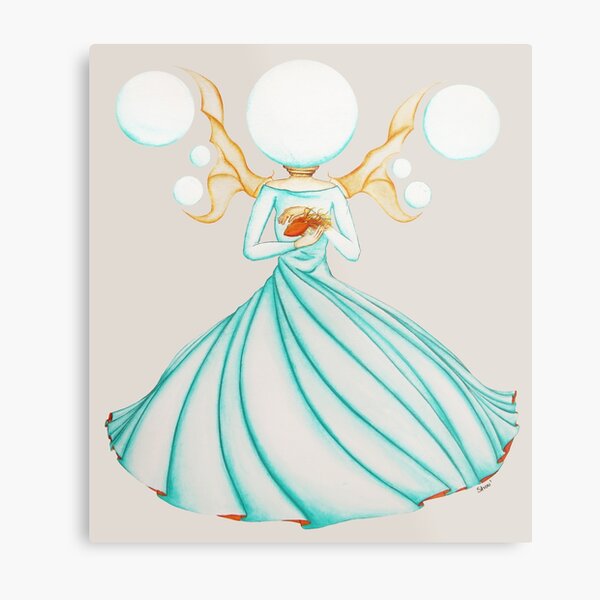 The Electricity Fairy Metal Print