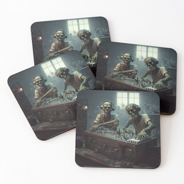 Item preview, Zombi DJ designed and sold by VAXANA.