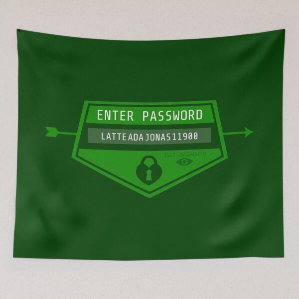 Item preview, Felicity Smoak - Enter Password - LATTE ADA JONAS 11900 designed and sold by FangirlFuel.