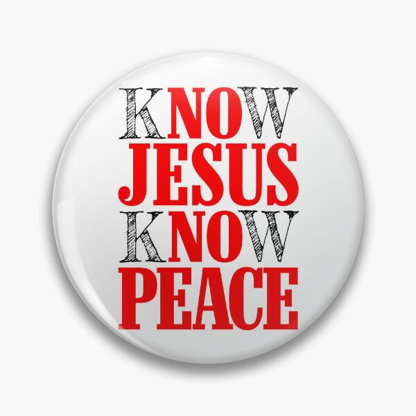 Item preview, Know Jesus Know Peace designed and sold by plushism.