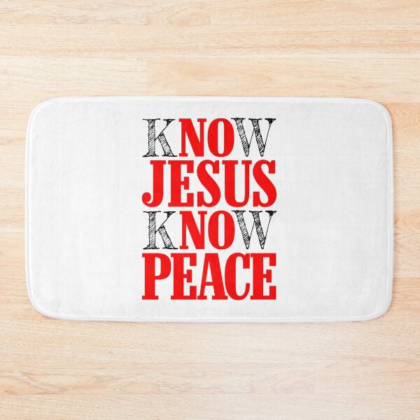 Item preview, Know Jesus Know Peace designed and sold by plushism.