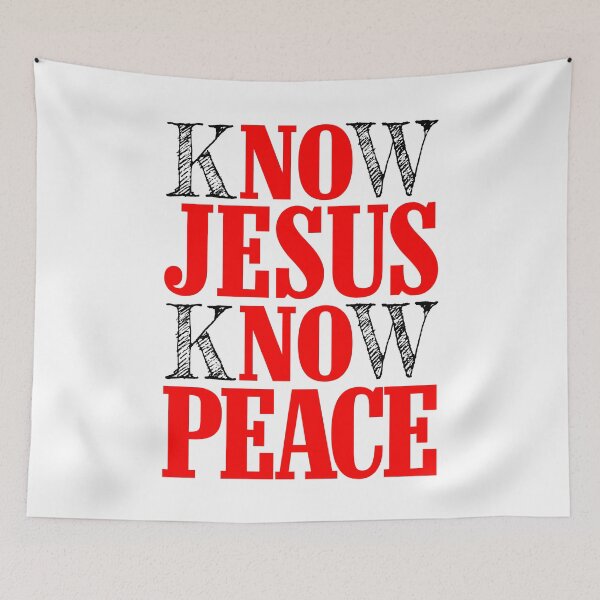 Item preview, Know Jesus Know Peace designed and sold by plushism.