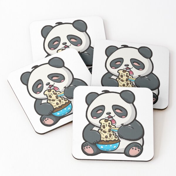 Item preview, Panda Bear Eat  Eat Noodles designed and sold by Melcu.