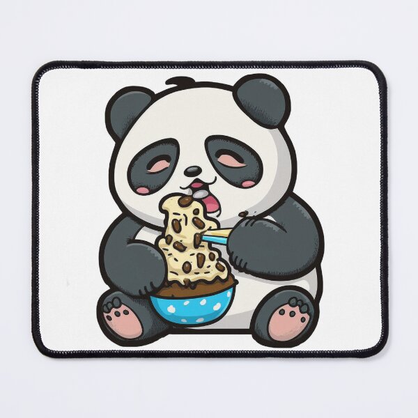Item preview, Panda Bear Eat Eat Noodles designed and sold by Melcu.
