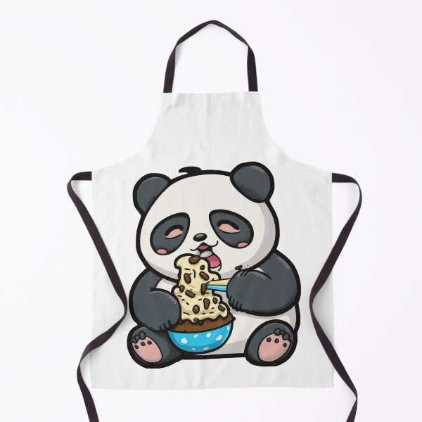 Item preview, Panda Bear Eat Eat Noodles designed and sold by Melcu.