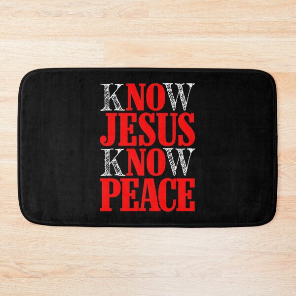 Item preview, Know Jesus Know Peace designed and sold by plushism.