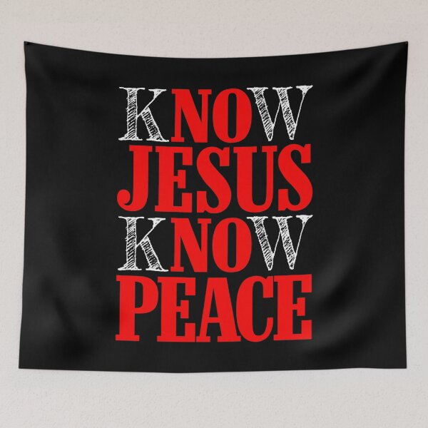 Item preview, Know Jesus Know Peace designed and sold by plushism.