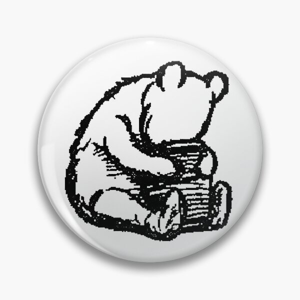 Item preview, Pooh with a Honey Pot designed and sold by Amy Olsen.
