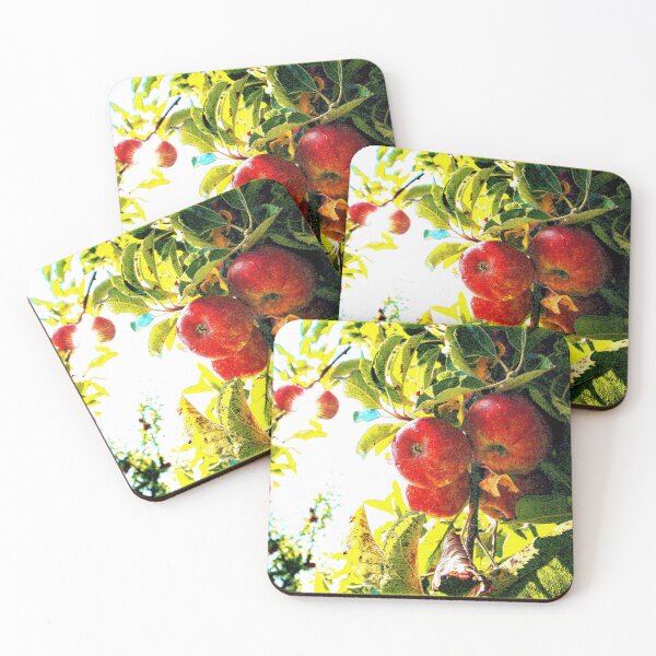 Item preview, "Red Apples Tree On Sunny Day" Cute Photo. Buy Now designed and sold by Health And Fitness Posts e-Store.