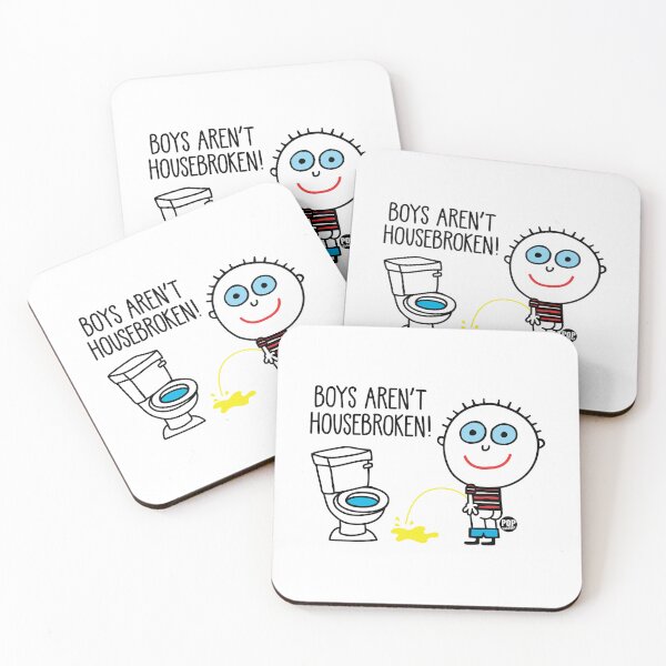 Item preview, Boys aren't housebroken designed and sold by TODD GOLDMAN.