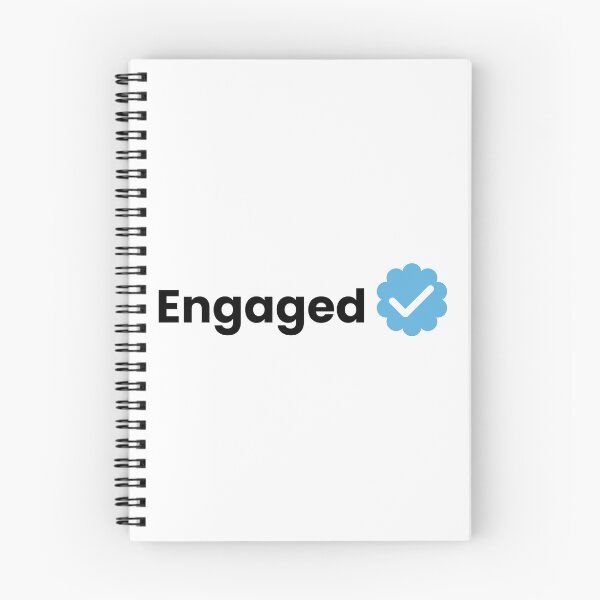Item preview, Engaged (black) designed and sold by Allyoudois.