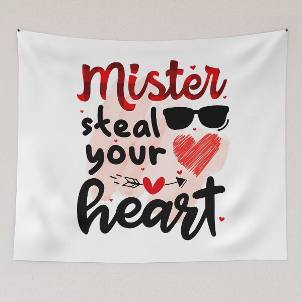 Item preview, Mr Steal Your Heart Toddler Boys Funny Valentine's Day designed and sold by iliasjeff.
