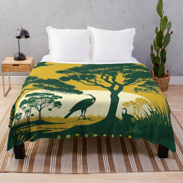 Item preview, Australian savannah landscape designed and sold by AreteSticker.
